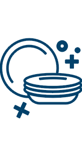 شستشوی ظروف مهمانی در سمنان