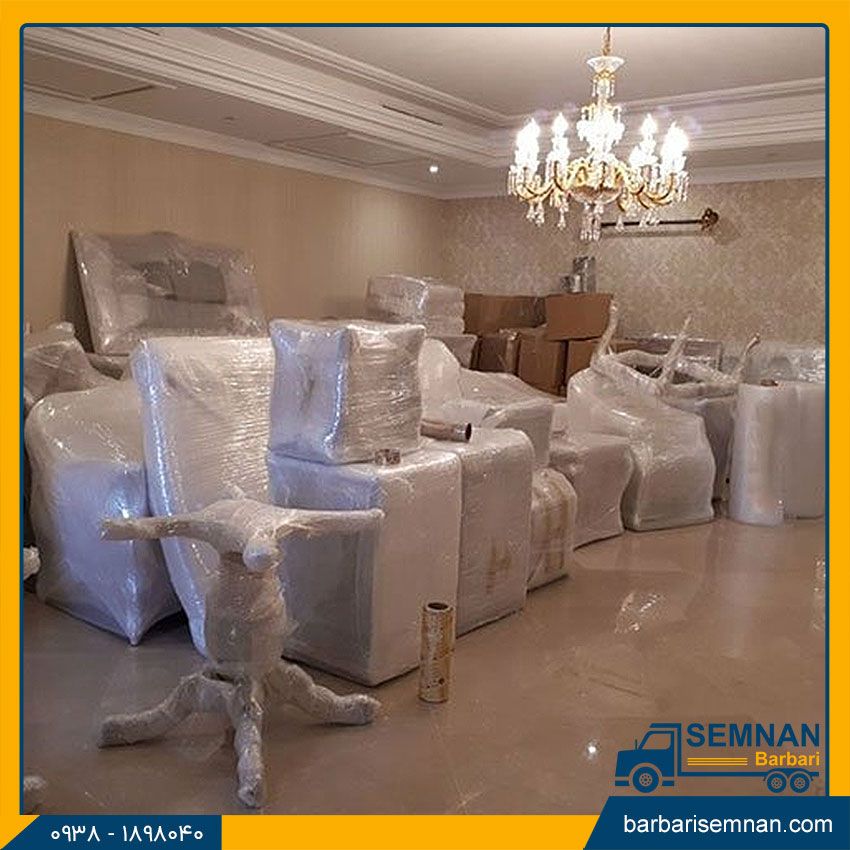 نحوه بسته بندی مبلمان برای اسباب کشی 3 چگونه مبلمان را در اسباب کشی بسته بندی کنیم؟