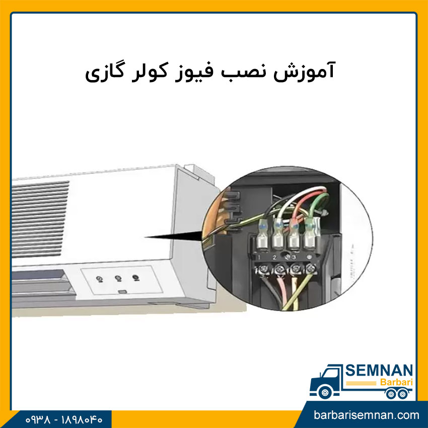 آموزش نصب فیوز کولر گازی 1 آموزش نصب فیوز کولر گازی